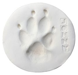 How to Make DIY Clay Pet Paw Prints - Dalmatian DIY